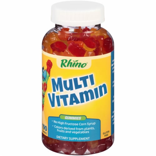 Rhino Multi Vitamin Gummies 190 Count Perspective: right