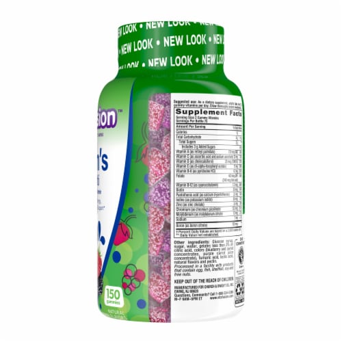 Vitafusion™ Natural Berry Flavored Men's Multivitamin Gummies Perspective: right