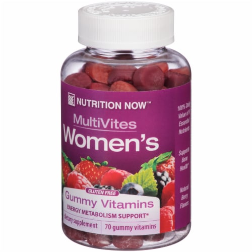 Nutrition Now MultiVites Women's Gummy Vitamins Perspective: right