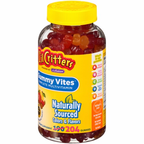 L'il Critters Gummy Vites Complete Multivitamin Gummies 204 Count Perspective: right