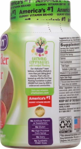 Vitafusion™ Apple Cider Vinegar Gummies Perspective: right