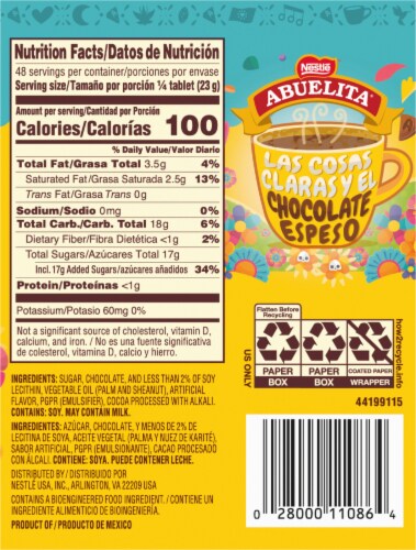 Nestle Special Promotion Abuelita Mexican Hot Chocolate Perspective: right