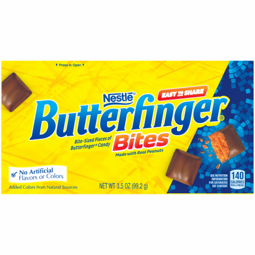 Butterfinger Bites Video Box Perspective: right