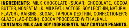 Raisinets® Milk Chocolate Covered Raisins Perspective: right