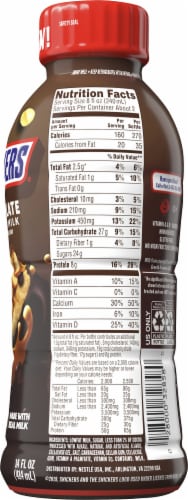 Snickers® Chocolate Low Fat Milk Perspective: right