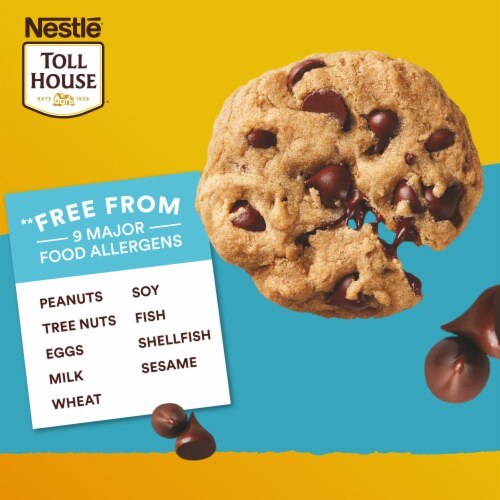 Nestle Toll House Organic Allergen Free Semi-Sweet Chocolate Chips Perspective: right