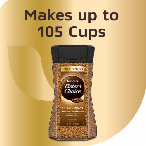 Nescafe Taster's Choice French Roast Instant Coffee Perspective: right