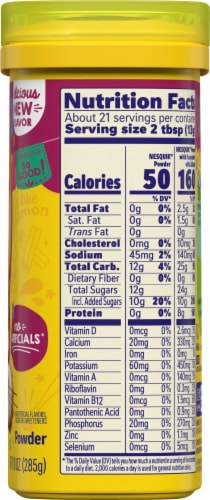 Nestle® Nequick® Cinnamon Churro Drink Powder Mix Perspective: right