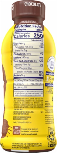 Nesquik® Chocolate Low Fat Milk Perspective: right
