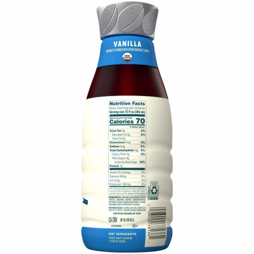 Chameleon Organic Vanilla Cold-Brew Coffee Perspective: right