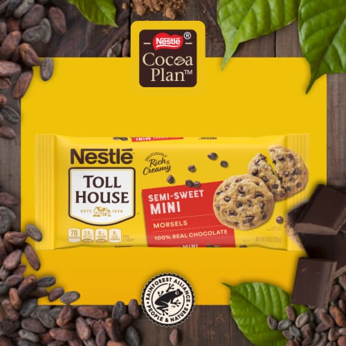 Nestle Toll House Semi Sweet Chocolate Mini Chips Perspective: right