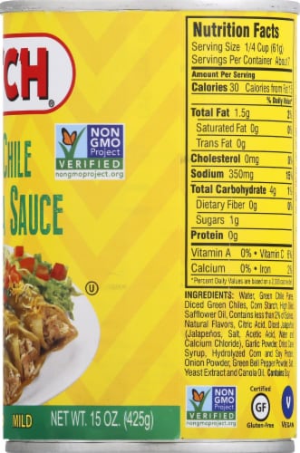 Hatch® Mild Green Chile Enchilada Sauce Perspective: right