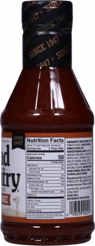 Head Country® Hickory Smoke BBQ Sauce Perspective: right