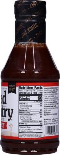 Head Country® Hot & Spicy BBQ Sauce Perspective: right
