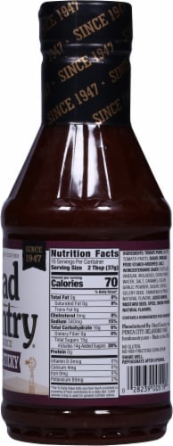Head Country® Sweet & Sticky BBQ Sauce Perspective: right