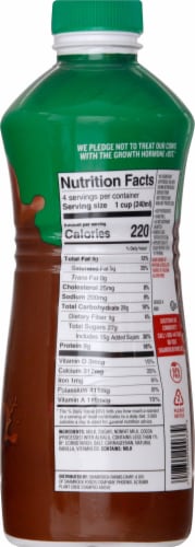 Shamrock Farms® Chocolate Whole Milk Perspective: right
