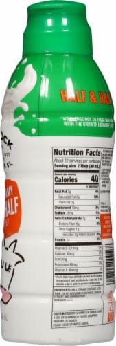 Shamrock Farms Ultra Pasteurized Half & Half Creamer Perspective: right