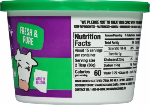 Shamrock Farms® Natural Sour Cream Perspective: right
