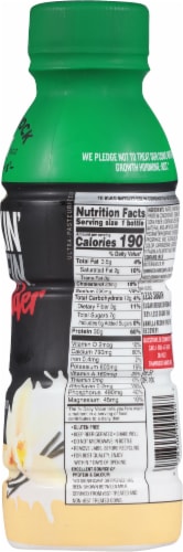 Shamrock Farms Rockin' Protein Builder Vanilla Protein Shake Perspective: right