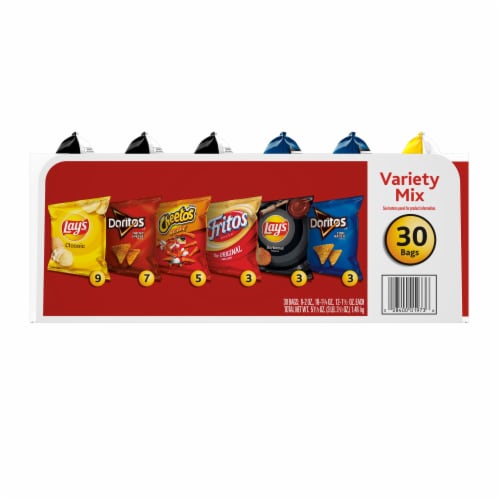 Frito-Lay Variety Mix Snacks Variety Pack Perspective: right