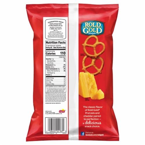 Rold Gold® Cheddar Cheese Pretzel Tiny Twists Perspective: right