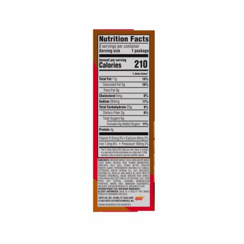 Munchies® Peanut Butter Sandwich Snack Crackers Perspective: right