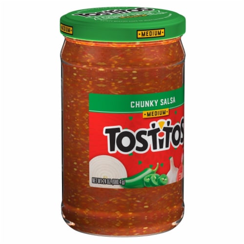 Tostitos Medium Chunky Salsa Dip Perspective: right
