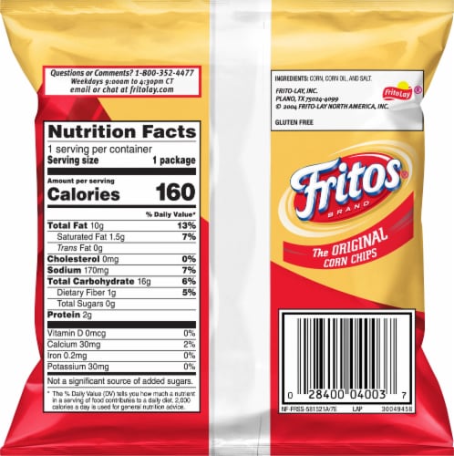 Fritos® Original Corn Chips Perspective: right