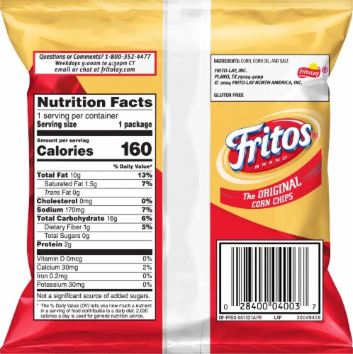 Fritos® Original Corn Chips Perspective: right