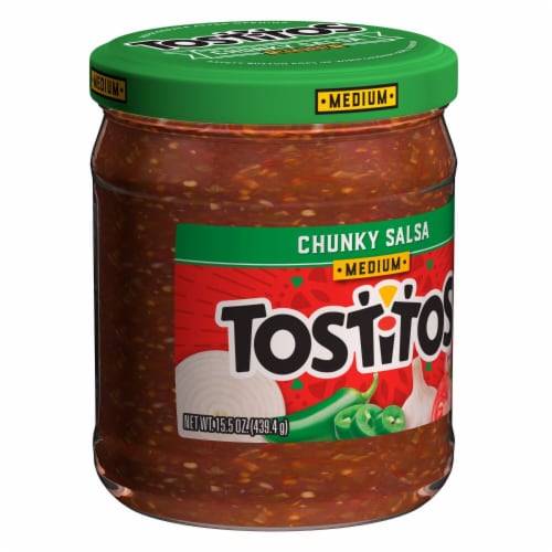 Tostitos Medium Chunky Salsa Dip Perspective: right