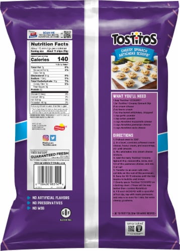 Tostitos® Scoops Tortilla Chips Party Size Perspective: right