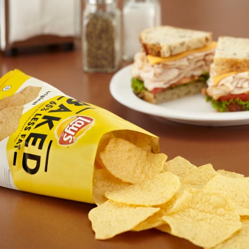 Lay's® Baked Original Potato Chips Perspective: right