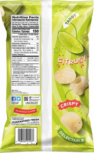 Lay's® Limon Potato Chips Perspective: right