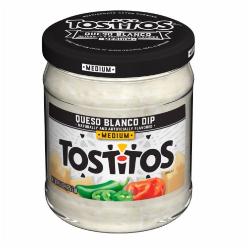 Tostitos Medium Queso Blanco Dip Perspective: right