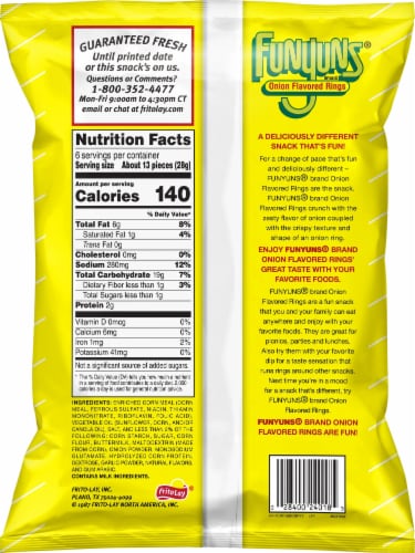 Funyuns® Onion Rings Chips Perspective: right