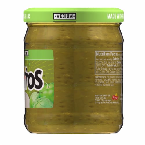 Tostitos® Salsa Verde Salsa Dip Perspective: right