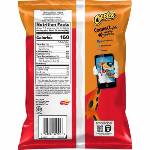 Cheetos® Crunchy Cheese Chips Perspective: right