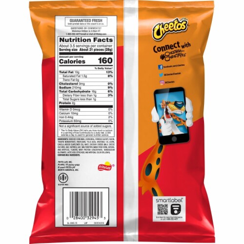Cheetos® Crunchy Cheese Chips Perspective: right