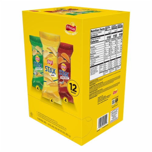 Lay's® Stax Potato Chips Variety Pack Perspective: right