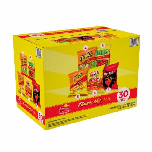 Frito-Lay® Flamin' Hot Mix Chips Variety Pack Perspective: right