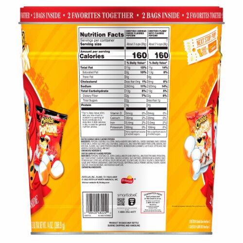 Cheetos® Flavored Popcorn Variety Tin Perspective: right