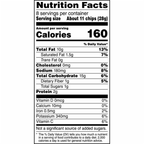 Ruffles® Cheddar and Sour Cream Potato Chips Perspective: right