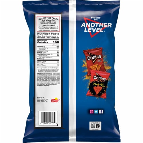 Doritos® Cool Ranch Flavored Tortilla Chips Party Size Perspective: right