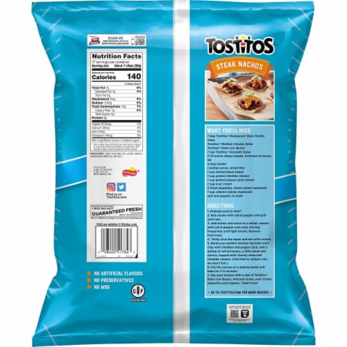 Tostitos® Original Restaurant Style Tortilla Chips Party Size Perspective: right