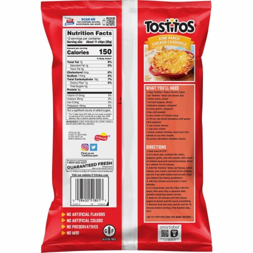 Tostitos® Strips Tortilla Chips Perspective: right