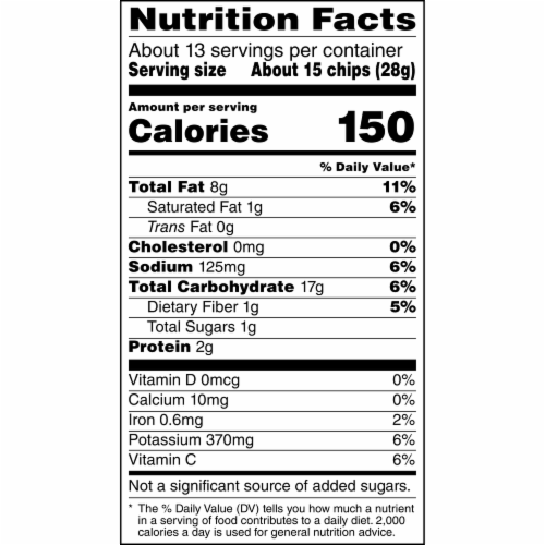 Lay's® Kettle Cooked Jalapeno Party Size Potato Chips Perspective: right