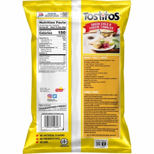Tostitos® Cantina Thin and Crispy Tortilla Chips Perspective: right