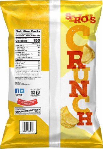 Lay s Kettle Cooked Original Kettle Potato Chips Party Size 13 Oz Fry s Food Stores