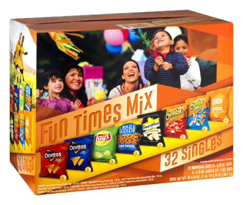 Frito-Lay Fun Times Mix Snacks and Potato Chips Variety Pack Perspective: right