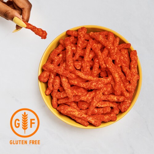 Cheetos Crunchy Cheese Flavored Snacks XXTRA Flamin' Hot Flavored 8.5 Oz Perspective: right